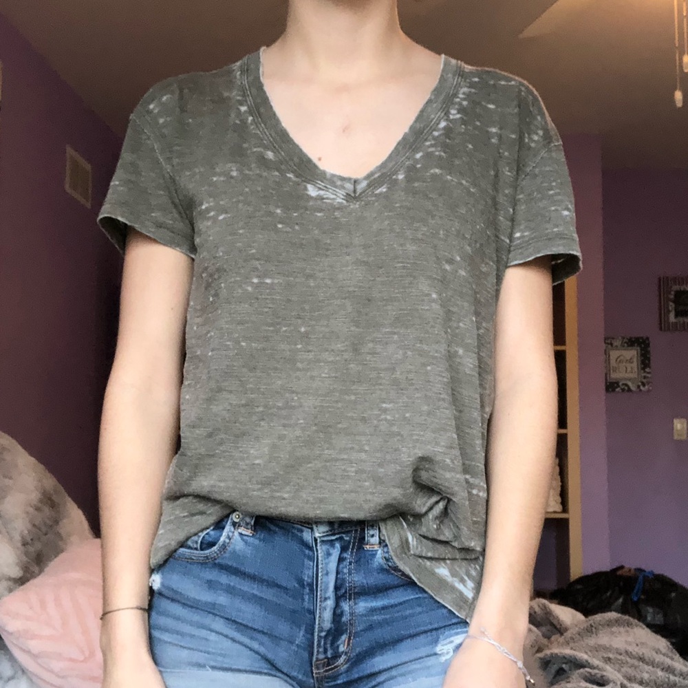 Green t-shirt